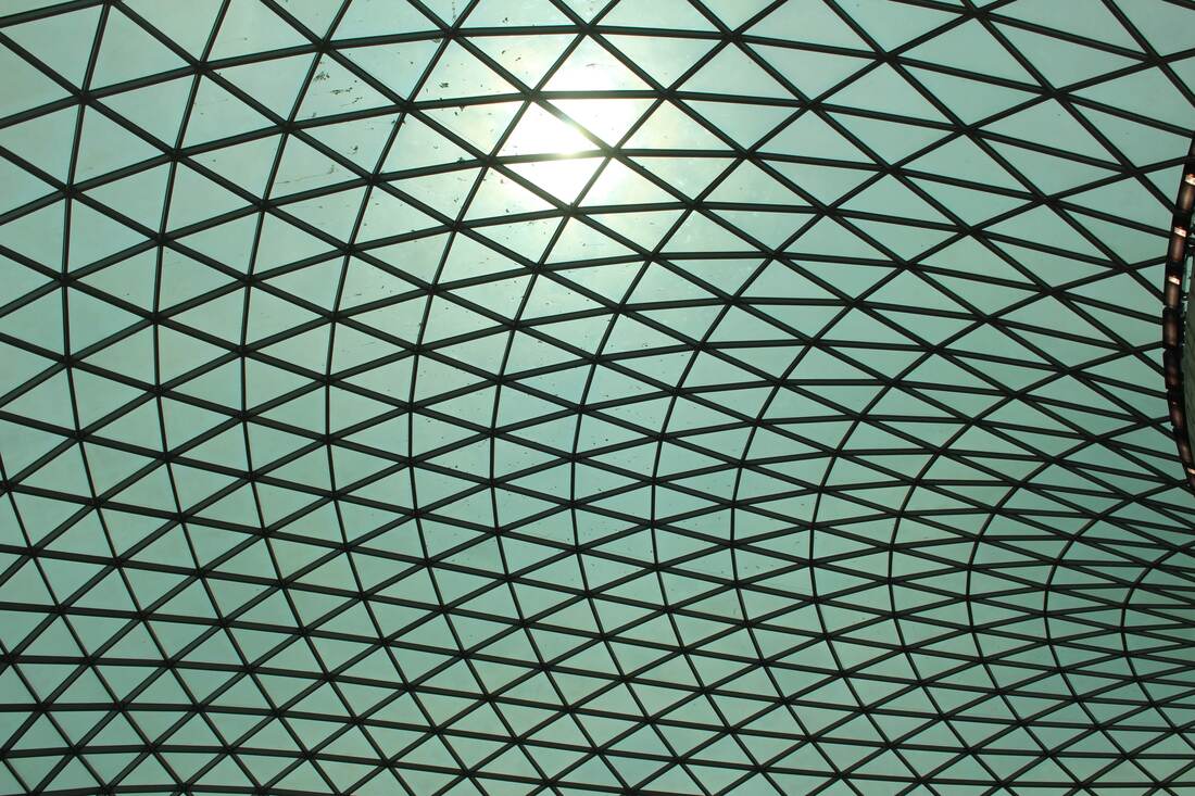 Roof at the British Museum